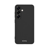 Crong Color Cover - Custodia per Samsung Galaxy S25 (Nero)