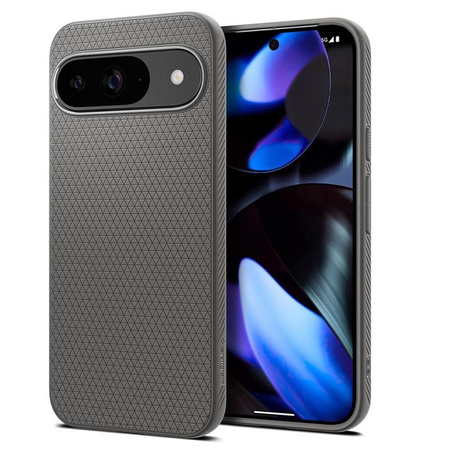 Spigen Liquid Air - Coque pour Google Pixel 9 / 9 Pro (Gris marbré)