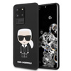 Pouzdro Karl Lagerfeld Fullbody Silicone Iconic - Samsung Galaxy S20 Ultra (černé)