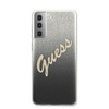 Guess Glitter Gradient Script - Etui Samsung Galaxy S21+ (noir)