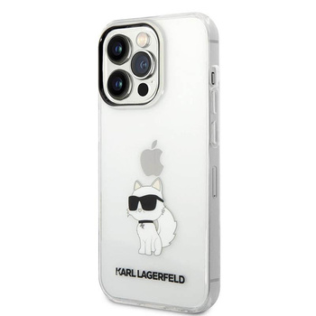 Karl Lagerfeld IML NFT Choupette - pouzdro pro iPhone 14 Pro Max (čiré)