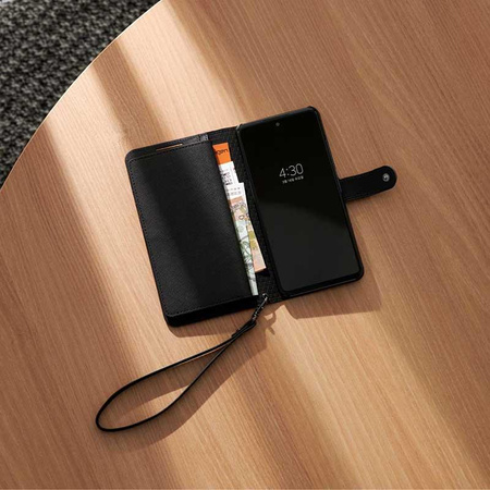 Spigen Wallet S - Etui do Samsung Galaxy A53 5G (Czarny)