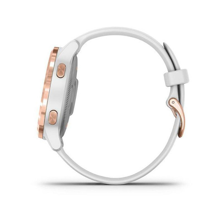 Garmin Vivoactive 4S - 40mm-es okosóra (rózsaszín/fehér)