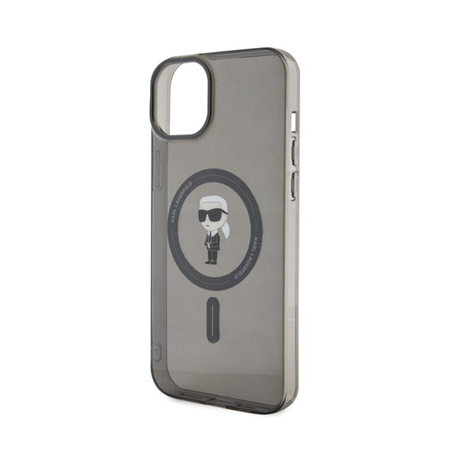 Karl Lagerfeld IML Ikonik MagSafe - iPhone 15 Plus tok (fekete)