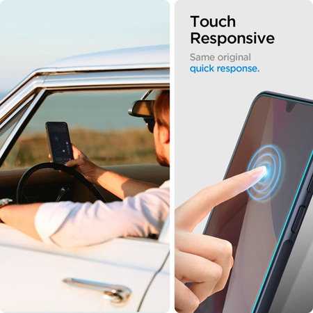 Spigen Glas.TR Slim 2-Pack - Szkło hartowane do Samsung Galaxy A16 4G/5G / A26 5G / A17 (2 sztuki)