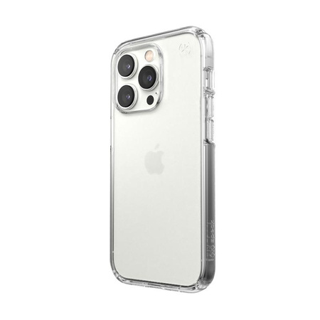 Speck Presidio Perfect-Clear - iPhone 14 Pro tok MICROBAN bevonattal (átlátszó)