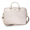 Sacoche d'ordinateur matelassée Guess - Sacoche pour ordinateur portable 15" (rose)