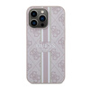 Guess 4G Printed Stripes MagSafe - iPhone 13 Pro Max Case (Pink)