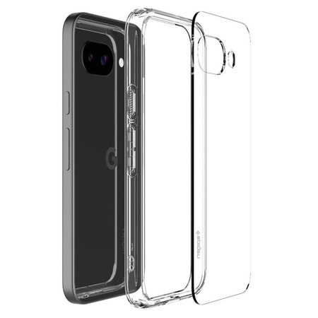 Spigen Ultra Hybrid - Étui pour Google Pixel 9a (Crystal Clear)