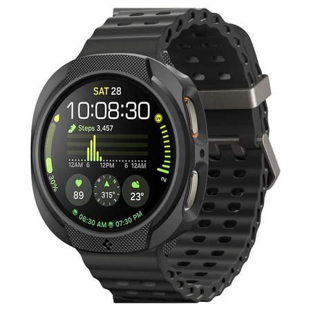 Spigen Liquid Air – Hülle für Samsung Galaxy Watch 8 44 mm (Matte Black)