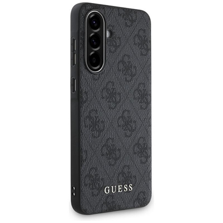 Guess 4G Metall Gold Logo - Gehäuse für Samsung Galaxy A36 5G (schwarz)