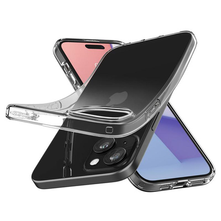 Spigen Liquid Crystal - tok iPhone 15 Plus készülékhez (átlátszó)