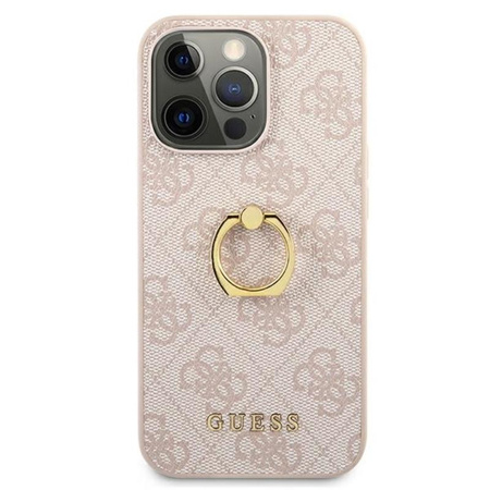 Guess 4G Ring Tasche - iPhone 13 Pro Tasche (rosa)