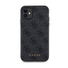 Guess Bundle Pack MagSafe 4G Metal Gold Logo - Etui + Power Bank 5000mAh MagSafe iPhone 11 (noir)