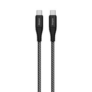 Energizer Ultimate - USB-C to USB-C 100W connection cable 2m (Black)