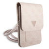 Guess Wallet 4G Triangle Logo Phone Bag (Pink)