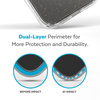 Speck Presidio Perfect-Clear mit Glitter + MagSafe - iPhone 14 Pro Hülle mit MICROBAN Beschichtung (Klar / Gold Glitter)