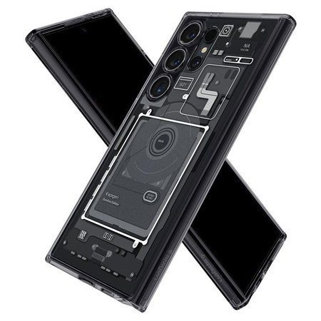 Spigen Ultra Hybrid - Etui pour Samsung Galaxy S24 Ultra (Zero One)