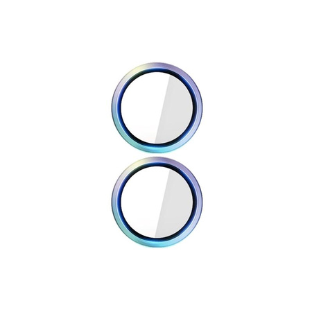 3mk HARDY Lens Protection Pro - Sklo na objektiv fotoaparátu iPhone 17 (Rainbow)