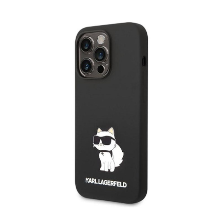 Karl Lagerfeld Silicone NFT Choupette - iPhone 14 Pro Case (noir)