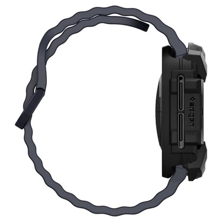 Spigen Rugged Armor - Étui pour Samsung Galaxy Watch Ultra 47 mm (Noir mat)