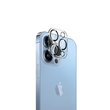 Crong Lens Shield - Verre pour appareil photo et objectif pour iPhone 13 Pro / iPhone 13 Pro Max