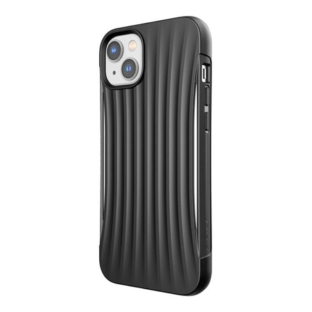 X-Doria Raptic Clutch - Biologisch abbaubare iPhone 14 Plus Hülle (Falltest 3m) (Schwarz)