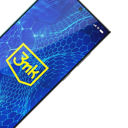 3mk HardGlass Max Lite - Gehärtetes Glas für Samsung Galaxy S24 Ultra (Schwarz)