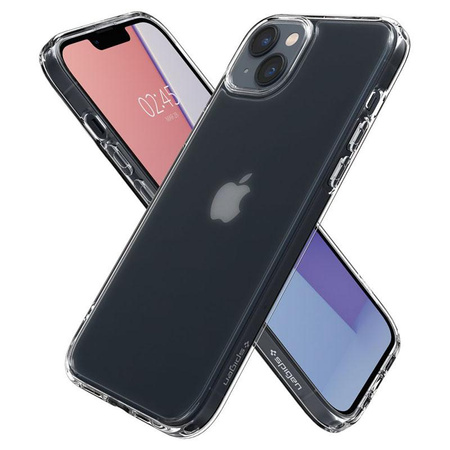 Spigen Ultra Hybrid Matte - Coque pour iPhone 15 Plus / iPhone 14 Plus (Transparent Mat)