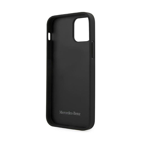 Mercedes Leder Urban Line - Tasche iPhone 12 / iPhone 12 Pro (rot)