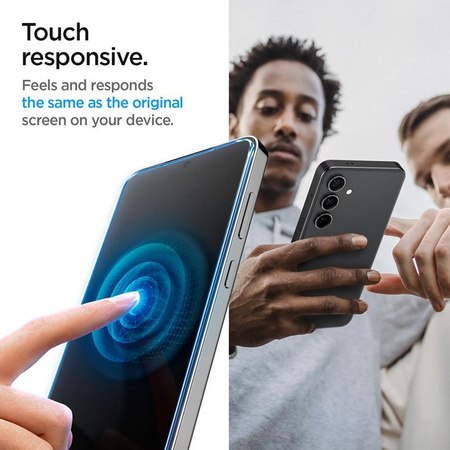 Spigen GLAS.TR EZ FIT 2-Pack - Tempered glass for Samsung Galaxy S25 / S24 (2 pieces)