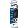 Energizer Ultimate - Multiplug EU / UK / US GaN USB-C & USB-A 90W PD chargeur secteur + câble USB-C (Noir)