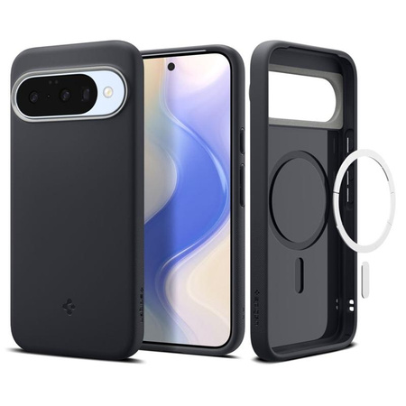 ETUI DO GOOGLE PIXEL 10 | 10 PRO do MAGSAFE SPIGEN NANO ORYGINALNE CZARNE