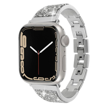 Case-Mate Brilliance - Edelstahlarmband für Apple Watch 38/40/41 mm (Silber)