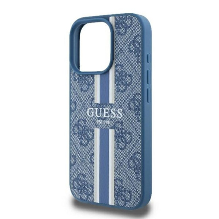 Guess 4G Printed Stripes MagSafe - iPhone 16 Pro Case (blue)