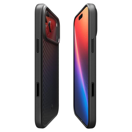 ETUI DO IPHONE 17 PRO MAX do MAGSAFE SPIGEN ENZO ORYGINALNE CZARNE CASE