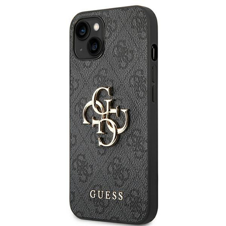 Guess 4G Big Metal Logo - iPhone 14 Case (grey)