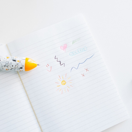 Snoopy - 10 színű automata golyóstoll 3D-s figurával a Lazy Days kollekcióból