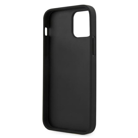 Guess 4G Bottom Stripe Kollektion - iPhone 12 Pro Max Tasche (grau)