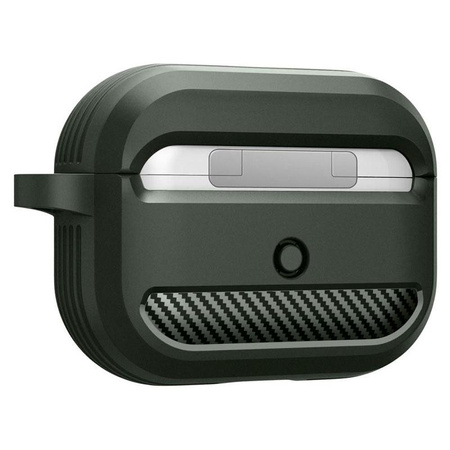 Spigen Rugged Armor - Étui pour Apple Airpods Pro (Vert)