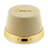 Guess Magnetic Script Metal Logo - Bluetooth Speaker V5.3 (Gold)