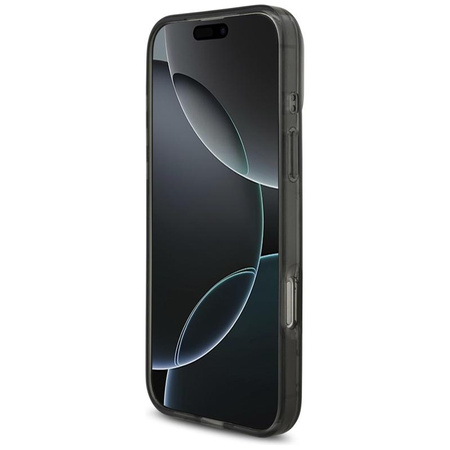 ETUI DO IPHONE 17 PRO MAX do MAGSAFE GUESS CZARNE ORYGINALNE ZE SMYCZĄ CASE