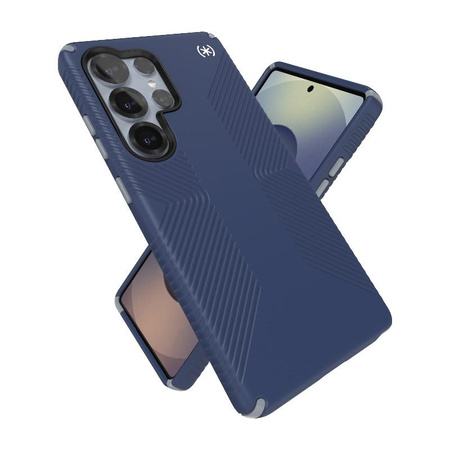 Etui do Galaxy S25 Ultra do MagSafe Speck Presidio2 Grip Niebieskie Case