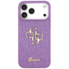 ETUI DO IPHONE 17 PRO MAX GUESS ORYGINALNE FIOLETOWE BROKATOWE MODNE CASE