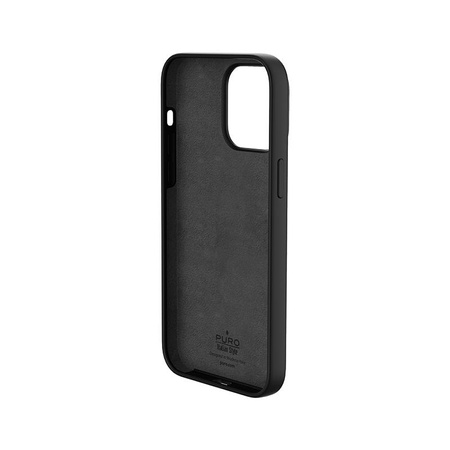 PURO ICON Cover - tok iPhone 14 Pro (fekete)