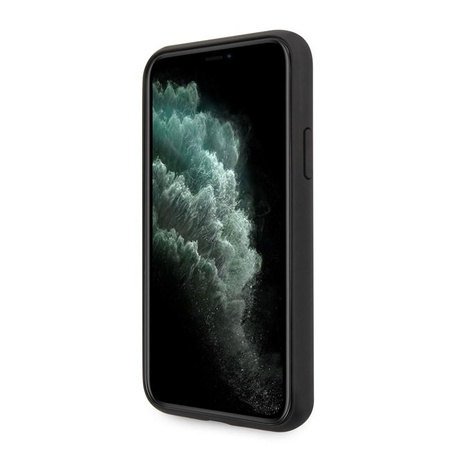 Guess 4G Bottom Stripe Collection - iPhone 11 Pro tok (szürke)