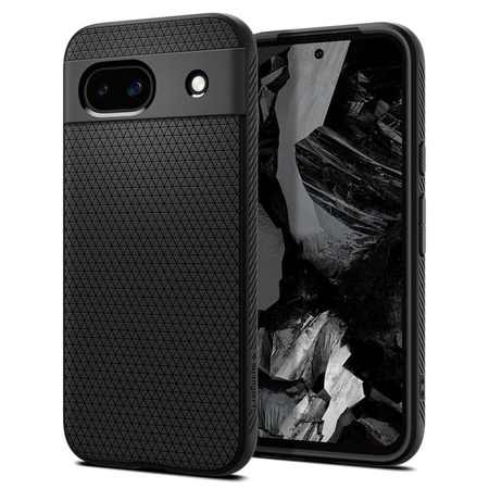 Spigen Liquid Air - Gehäuse für Google Pixel 8A (Mattschwarz)