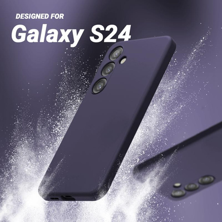 Crong Color Cover - Étui Samsung Galaxy S24 (violet)
