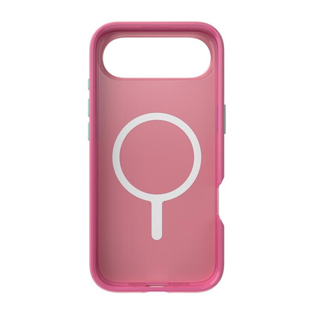 Speck Presidio Lux MagSafe - iPhone Air Case (Ibis Pink / Dark Ibis / Canon Green)