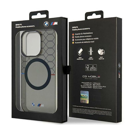 BMW Pattern MagSafe - Étui pour iPhone 14 Pro Max (Gris)